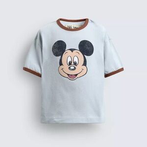 Zara Disney Mickey Mouse 6-9 months baby Tee - Harry Lambert